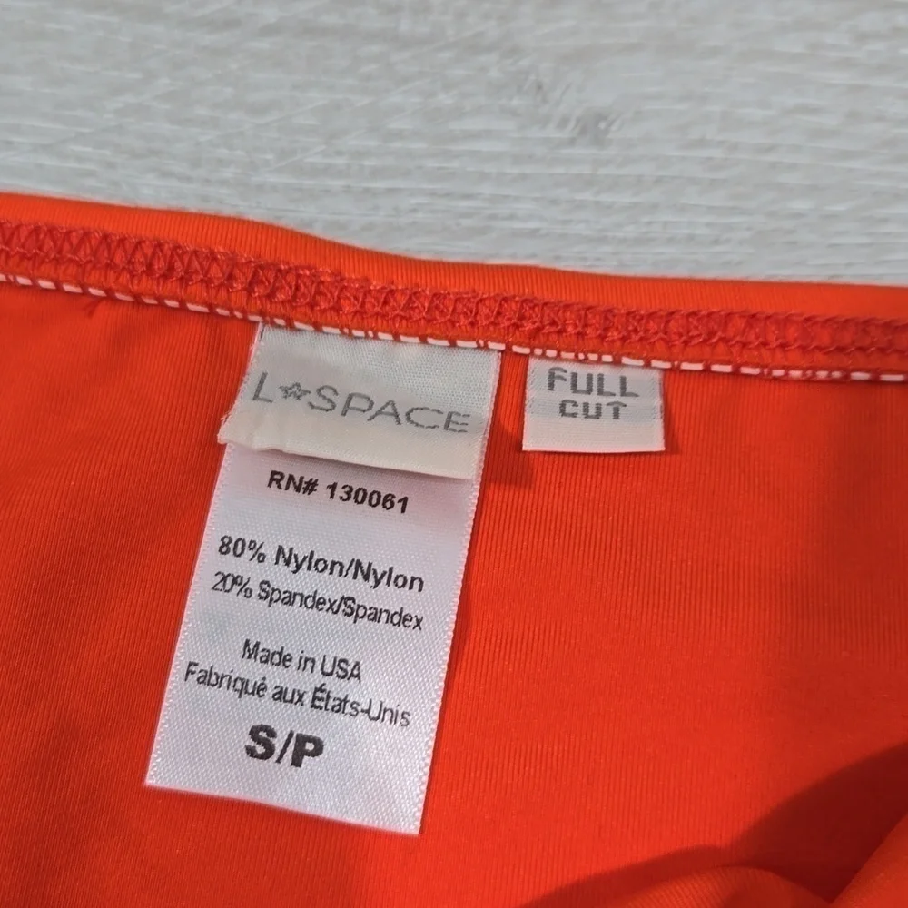 NWOT L Space Anthropologie Women Full Cut Swim Bikini Bottom sz S